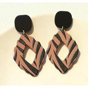 Cincinnati Bengals Tiger Stripes Earrings*